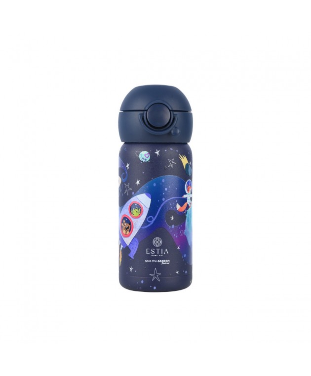 ESTIA ΘΕΡΜΟΣ ΠΑΙΔΙΚΟ WONDER BOTTLE SAVE THE AEGEAN 350ml SOLAR JUMP ΘΕΡΜΟΣ-ΠΑΓΟΥΡΙΑ