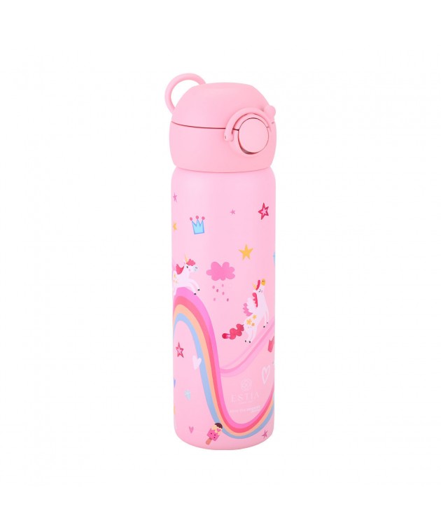 ESTIA ΘΕΡΜΟΣ ΠΑΙΔΙΚΟ WONDER BOTTLE SAVE THE AEGEAN 500ml RAINBOW DREAMS ΘΕΡΜΟΣ-ΠΑΓΟΥΡΙΑ