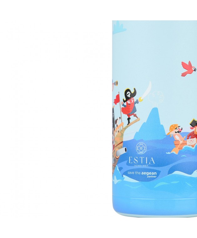 ESTIA ΘΕΡΜΟΣ ΠΑΙΔΙΚΟ WONDER BOTTLE SAVE THE AEGEAN 500ml TREASURE QUEST ΘΕΡΜΟΣ-ΠΑΓΟΥΡΙΑ