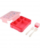 ESTIA ΠΑΙΔΙΚΟ ΦΑΓΗΤΟΔΟΧΕΙΟ SAVE THE AEGEAN 1330ml ΜΕ 5 ΘΗΚΕΣ WILD STUNTS Φαγητοδοχεία