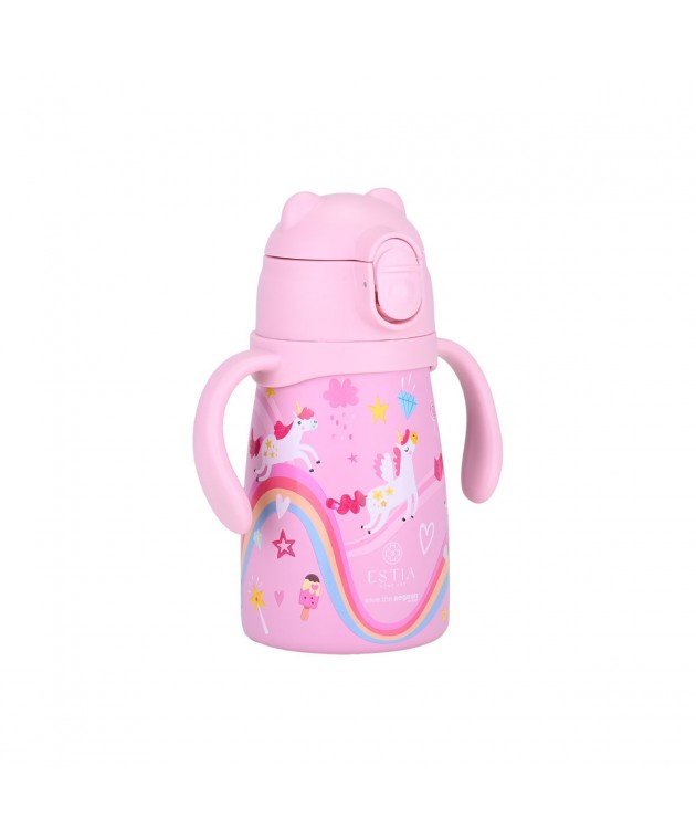 ESTIA ΘΕΡΜΟΣ ΠΑΙΔΙΚΟ BUBBLE BOTTLE SAVE THE AEGEAN 300ml RAINBOW DREAMS ΘΕΡΜΟΣ-ΠΑΓΟΥΡΙΑ