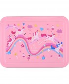 ESTIA ΠΑΙΔΙΚΟ ΦΑΓΗΤΟΔΟΧΕΙΟ SAVE THE AEGEAN 1330ml ΜΕ 5 ΘΗΚΕΣ RAINBOW DREAMS Φαγητοδοχεία