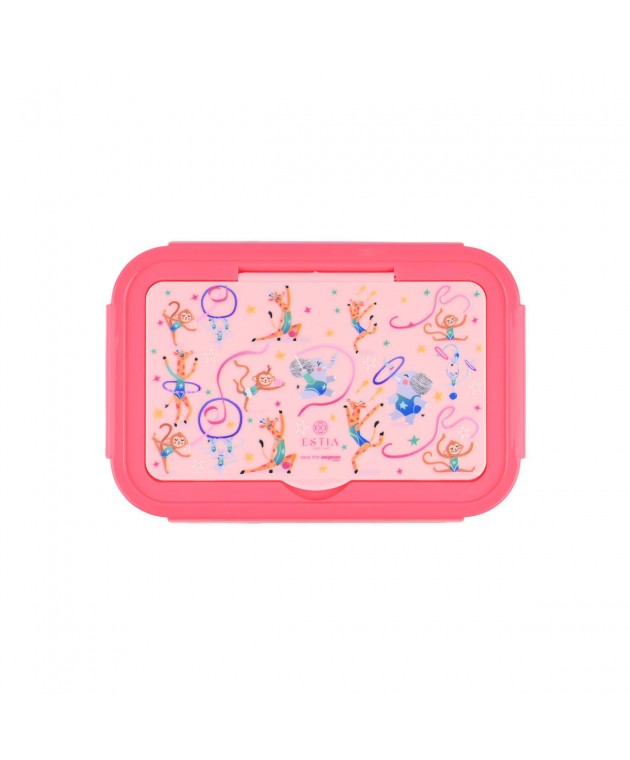 ESTIA ΠΑΙΔΙΚΟ ΦΑΓΗΤΟΔΟΧΕΙΟ SAVE THE AEGEAN 900ml ΜΕ 2 ΑΝΟΞ. ΘΗΚΕΣ WILD STUNTS Φαγητοδοχεία