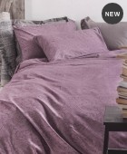Σετ σεντόνια μονά (160Χ260) CHARISMA MAUVE, RYTHMOS HOME Σεντόνια Μονά