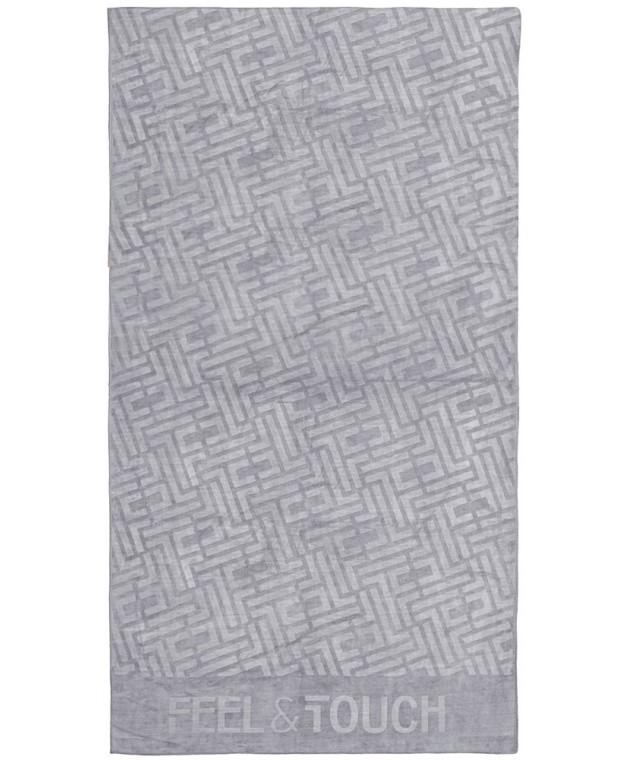 Πετσέτα Θαλάσσης Icon Titanium 90x170 Πετσέτες Θαλάσσης 