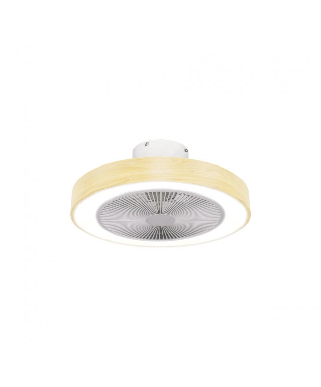 ESTIA ΑΝΕΜΙΣΤΗΡΑΣ ΟΡΟΦΗΣ HALO FLOW 50cm 15w ΜΕ CCT LED ΦΩΤΙΣΜΟ 45W & ΤΗΛΕΧΕΙΡΙΣΤΗΡΙΟ ΟΨΗ ΞΥΛΟΥ Οροφής