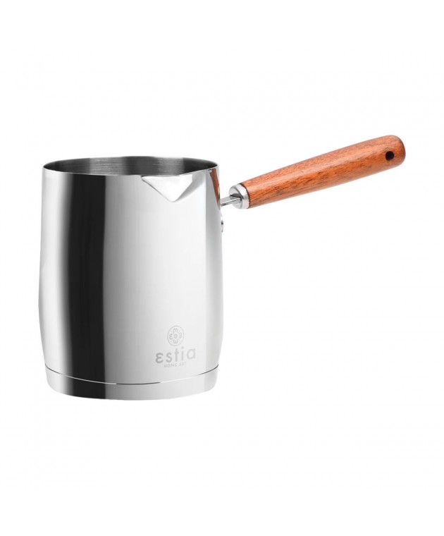 ESTIA ΜΠΡΙΚΙ ΑΝΟΞΕΙΔΩΤΟ MOKKA 530ml ΜΕ ΞΥΛΙΝΗ ΛΑΒΗ Μπρίκια