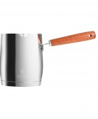 ESTIA ΜΠΡΙΚΙ ΑΝΟΞΕΙΔΩΤΟ MOKKA 530ml ΜΕ ΞΥΛΙΝΗ ΛΑΒΗ Μπρίκια