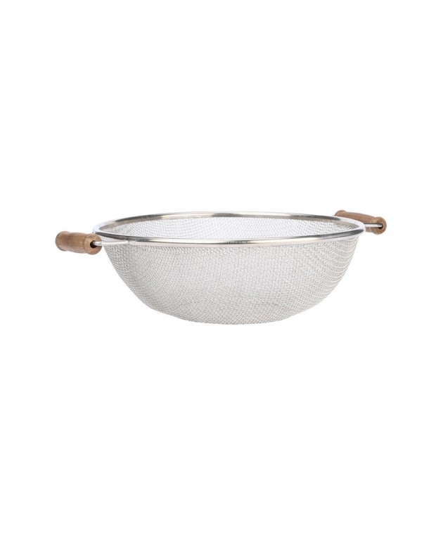 ESTIA ΣΟΥΡΩΤΗΡΙ ΖΥΜΑΡΙΚΩΝ ALLURE ΑΝΟΞΕΙΔΩΤΟ 26cm ΞΥΛΙΝΕΣ ΛΑΒΕΣ Σουρωτήρια