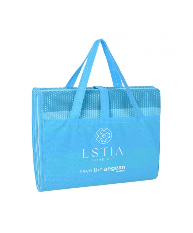 ESTIA ΨΑΘΑ ΘΑΛΑΣΣΗΣ SERENE SHORES ΠΛΑΣΤΙΚΗ 86x180cm Ψάθες