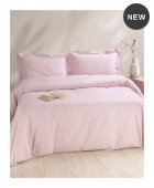 Σετ παπλωματοθήκη Υ/Δ (235Χ265) NEXUS PINK, RYTHMOS HOME Παπλωματοθήκες Υπέρδιπλες
