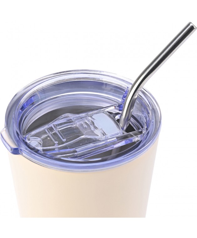 HOMELY ΘΕΡΜΟΣ MUG 400ml SANDSTONE ΘΕΡΜΟΣ-ΠΑΓΟΥΡΙΑ