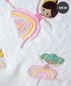 Σετ πετσέτες μπάνιου 2 τεμ. RAINBOW GIRLS, RYTHMOS HOME Βρεφικές Πετσέτες