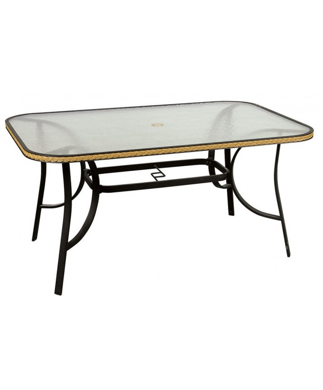 Παραλ/μο Τραπέζι Αλουμινίου 125 x 85 x 72(h)cm Αλουμινίου
