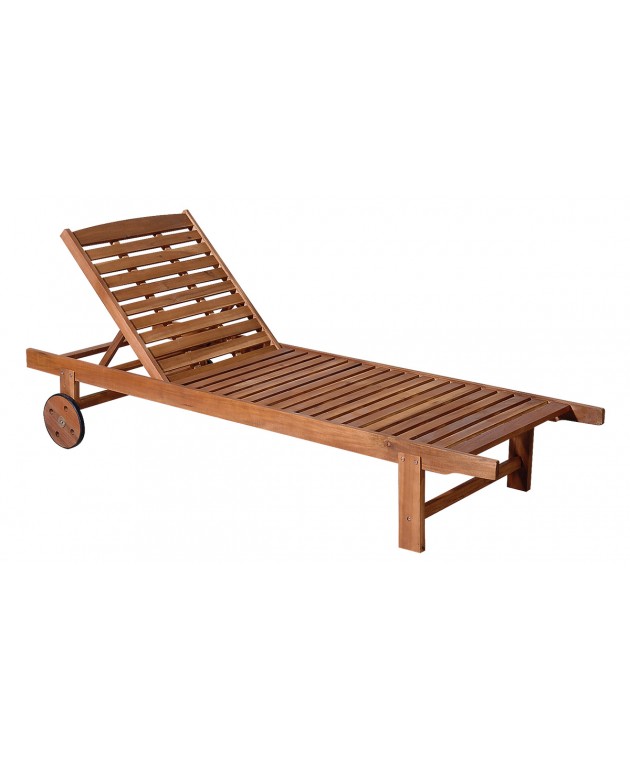 Ανακλινόμενη Ξαπλώστρα 197 x 74 x 33(h) cm ,Acacia Wood Ξαπλώστρες