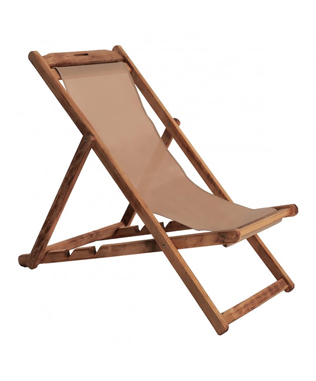 Ξύλινη Πτυσσόμενη Σεζλόνγκ Οξυά 100(L) x 60(D) x 84(H)cm Καρέκλες Ξύλινες