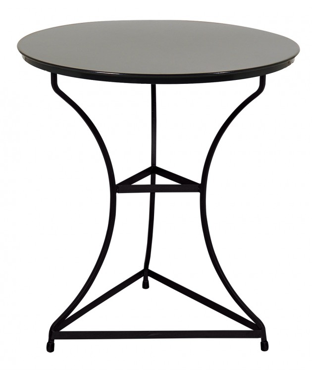 Αγαλβάνιστο Τραπέζι Καφενείου 60 x 72(h)cm Μεταλλικά