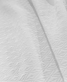 Κουβέρτα Oasis White 245x260 Κουβέρτες Βαμβακερές Υπέρδιπλες
