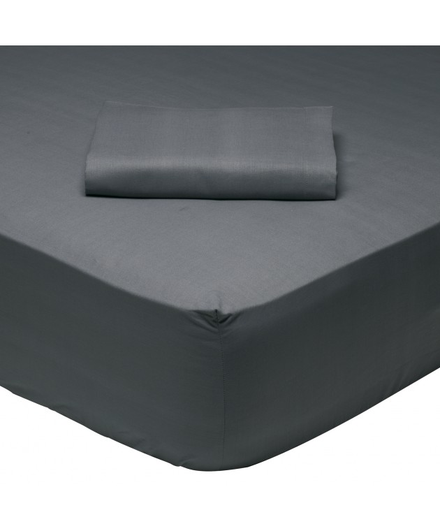 DAS HOME ΣΕΝΤΟΝΙ ΥΠΕΡΔΙΠΛΟ ΜΕ ΛΑΣΤΙΧΟ DARK GREY 1007 DARK GREY 160Χ200+35 Υπέρδιπλα