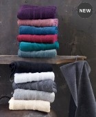 Σετ πετσέτες 5 τεμ. LAURA ΡΟΔΙ, RYTHMOS HOME  Σετ πετσέτες Mπάνιου