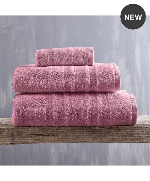 Σετ πετσέτες 5 τεμ. LAURA ΡΟΔΙ, RYTHMOS HOME  Σετ πετσέτες Mπάνιου