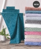 Πετσέτα σώματος (70Χ140) SIENNA ΓΚΡΙ ΑΝΟΙΧΤΟ, RYTHMOS HOME Πετσέτες Mπάνιου