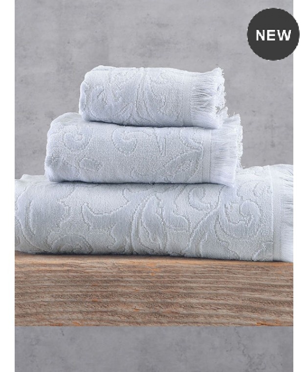 Πετσέτα σώματος (70Χ140) SIENNA ΓΚΡΙ ΑΝΟΙΧΤΟ, RYTHMOS HOME Πετσέτες Mπάνιου