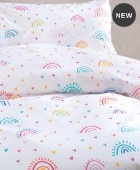 Σετ πάπλωμα μονό (160Χ240) RAINBOW, RYTHMOS HOME Παιδικά Παπλώματα