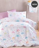 Σετ σεντόνια μονά (160Χ260) RAINBOW, RYTHMOS HOME ΝΕΕΣ ΑΦΙΞΕΙΣ