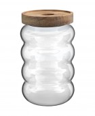 ESTIA ΔΟΧΕΙΟ ΑΠΟΘΗΚΕΥΣΗΣ ALLURE ΓΥΑΛΙΝΟ 700ml 9.5x9.5x15.8cm Βάζα Τροφίμων ESTIA ΔΟΧΕΙΟ ΑΠΟΘΗΚΕΥΣΗΣ ALLURE ΓΥΑΛΙΝΟ 700ml 9.5x9.5x15.8cm Βάζα Τροφίμων