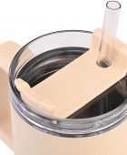 HOMELY ΘΕΡΜΟΣ STRAW TUMBLER 900ml SANDSTONE ΘΕΡΜΟΣ-ΠΑΓΟΥΡΙΑ