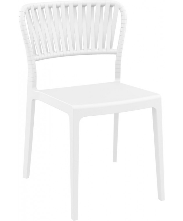 PORTOFINO WHITE ΚΑΡΕΚΛΑ ΠΟΛ/ΝΙΟΥ  52X56X83εκ.  Καρέκλες