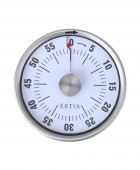 ESTIA ΧΡΟΝΟΜΕΤΡΟ ΚΟΥΖΙΝΑΣ ΑΝΑΛΟΓΙΚΟ 60 ΛΕΠΤΩΝ ΜΕ ΜΑΓΝΗΤΗ INOX Χρονόμετρα