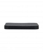 ESTIA ΣΟΥΒΕΡ ALLURE PVC 10x10cm ΜΑΥΡΟ  ΣΕΤ 4 ΤΕΜ. Σουβέρ