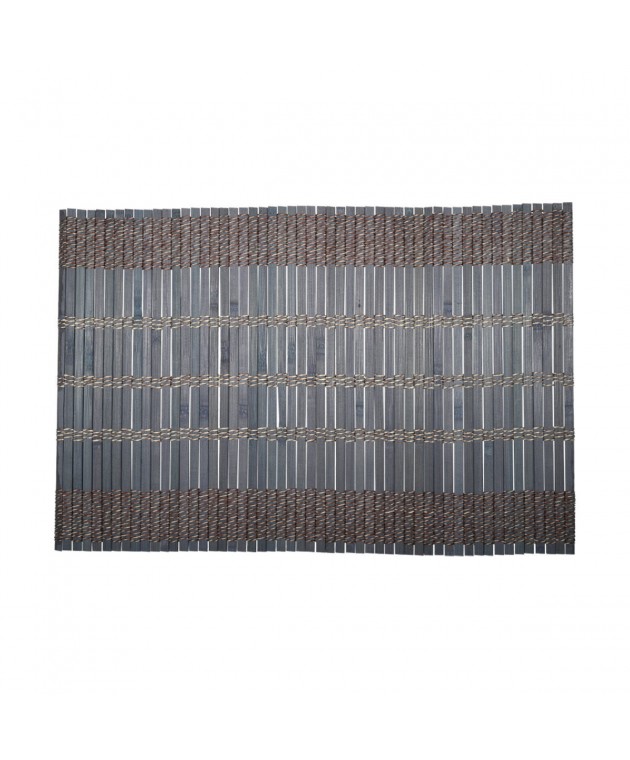 ESTIA ΣΟΥΠΛΑ BAMBOO ESSENTIALS 45x30cm ΓΚΡΙ Σουπλά