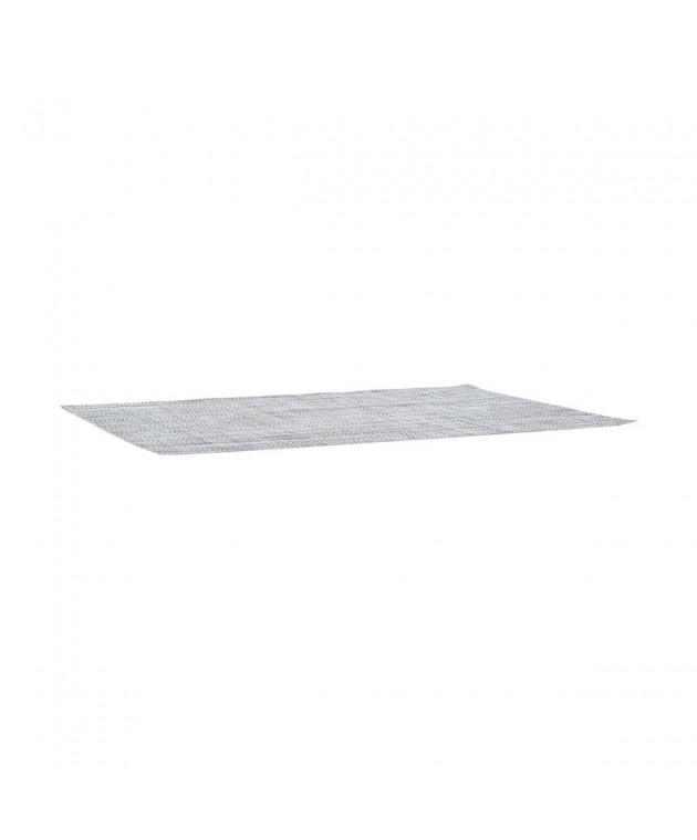 ESTIA ΣΟΥΠΛΑ MESH PVC 45x30cm ΓΚΡΙ Σουπλά