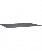 ESTIA ΣΟΥΠΛΑ MESH PVC 45x30cm ΜΑΥΡΟ Σουπλά