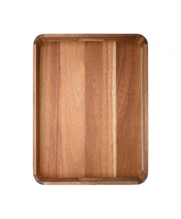 ESTIA ΔΙΣΚΟΣ ΣΕΡΒΙΡΙΣΜΑΤΟΣ ALLURE ΟΡΘΟΓΩΝΙΟΣ 42x32x5cm ΜΕ ΛΑΒΕΣ ΜΕΤΑΦΟΡΑΣ Δίσκοι