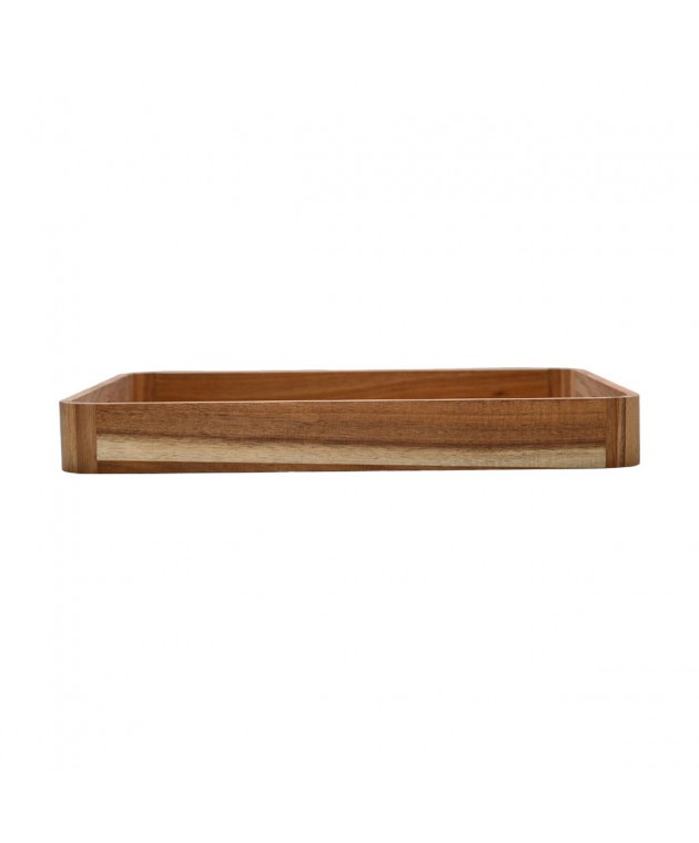 ESTIA ΔΙΣΚΟΣ ΣΕΡΒΙΡΙΣΜΑΤΟΣ ALLURE ΟΡΘΟΓΩΝΙΟΣ 42x32x5cm ΜΕ ΛΑΒΕΣ ΜΕΤΑΦΟΡΑΣ Δίσκοι