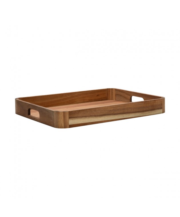 ESTIA ΔΙΣΚΟΣ ΣΕΡΒΙΡΙΣΜΑΤΟΣ ALLURE ΟΡΘΟΓΩΝΙΟΣ 42x32x5cm ΜΕ ΛΑΒΕΣ ΜΕΤΑΦΟΡΑΣ Δίσκοι