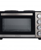 ESTIA ΗΛΕΚΤΡΙΚΟ ΦΟΥΡΝΑΚΙ MULTICOOK COMPACT 3600w 38lt ΜΕ 2 ΕΣΤΙΕΣ ΚΑΙ ΑΝΤΙΚΟΛΛΗΤΙΚΟ ΕΣΩΤΕΡΙΚΟ Φουρνάκια-Φριτέζες