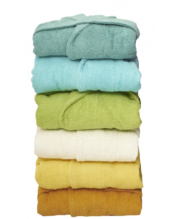 Μπουρνούζι (L) CLASSIC ΜΑΥΡΟ, VIOPROS Μπουρνούζια