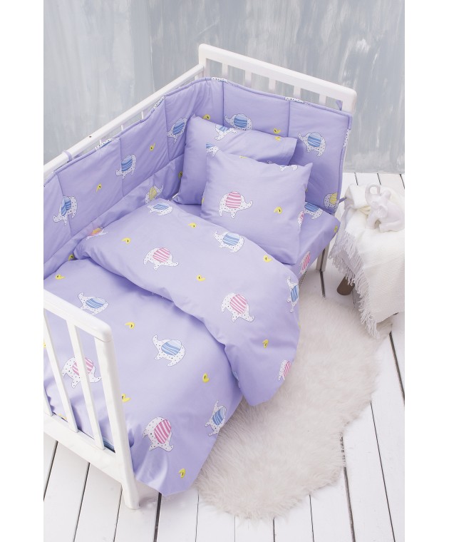 Σεντόνι λίκνου (80X110) WOOLY PINK, RYTHMOS HOME