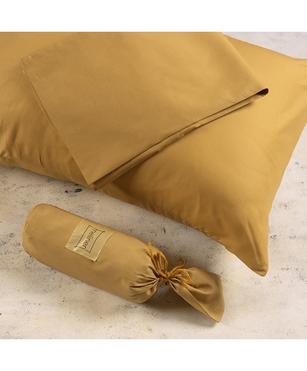 ΣΕΤ ΣΕΝΤΟΝΙΑ ΥΠΕΡΔΙΠΛΑ 235X270 URBAN LINE CURRY Σεντόνια Υπέρδιπλα