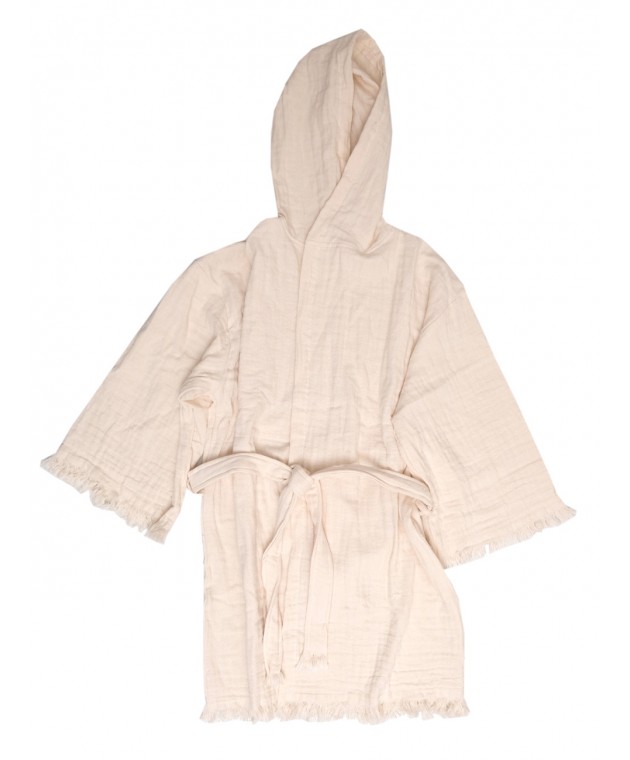 Μπουρνούζι Μουσελίνα Medium/Large Adelina 4 Ivory Μπουρνούζια