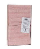 Σετ 3 Πετσέτες Χεριών 30x50 Συσκευασία Δώρου Spa 5 Blush Pink Σετ πετσέτες Mπάνιου