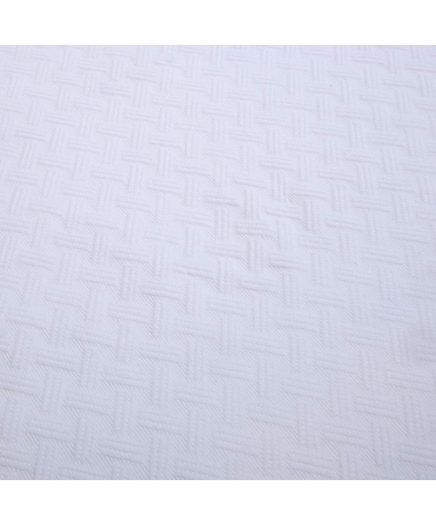 Κουβέρτα Polycotton Αγκαλιάς 80x115 Δήλος Λευκό Αγκαλιάς-Λίκνου