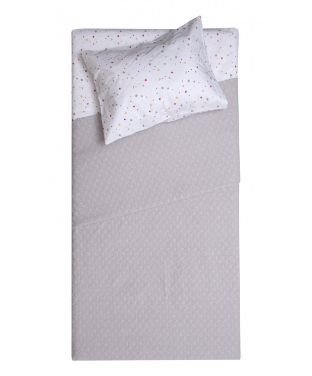 Κουβέρτα Polycotton Αγκαλιάς 80x115 Δήλος Λινό Αγκαλιάς-Λίκνου