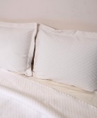 Κουβέρτα Polycotton Υπέρδιπλη 230x270 Δήλος Εκρού Κουβέρτες Βαμβακερές Υπέρδιπλες