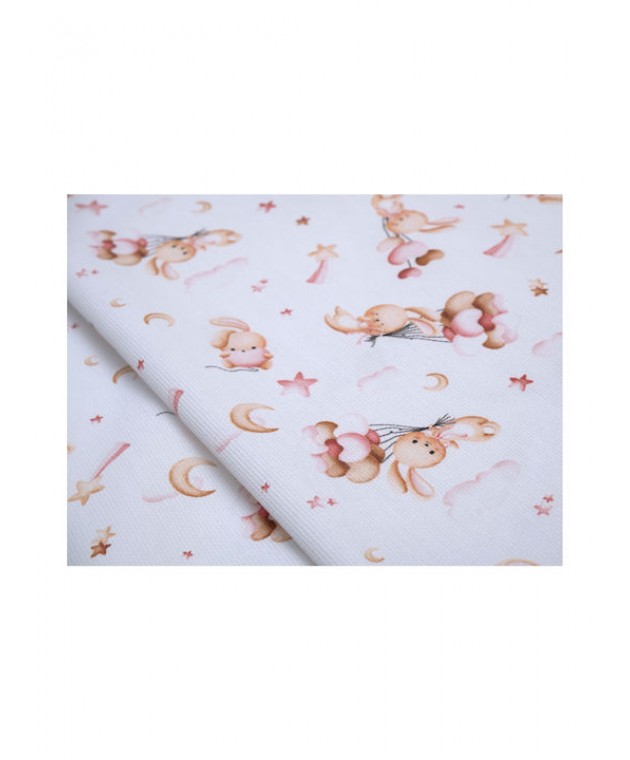 Κουβέρτα Καλοκαιρινή Βαμβακερή Αγκαλιάς 70x95 Δανάη Αγκαλιάς-Λίκνου